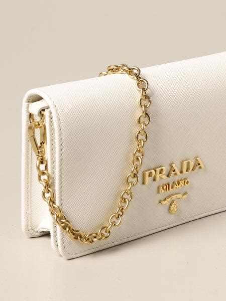 leather shoulder bag prada price|Prada white shoulder bag.